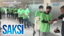 44 na ilegal POGO workers mula sa sinalakay na scam hub, ipina-deport na | Saksi