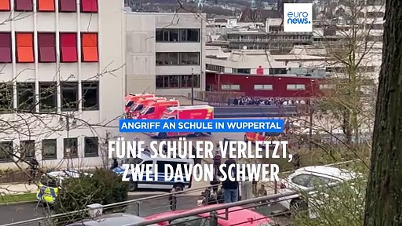 Messerangriff an Schule in Wuppertal: zwei Schüler schwer verletzt