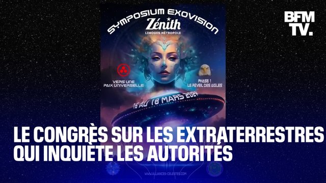 À Limoges, un congrès pour préparer les relations à venir entre humains et extraterrestres inquiète les autorités