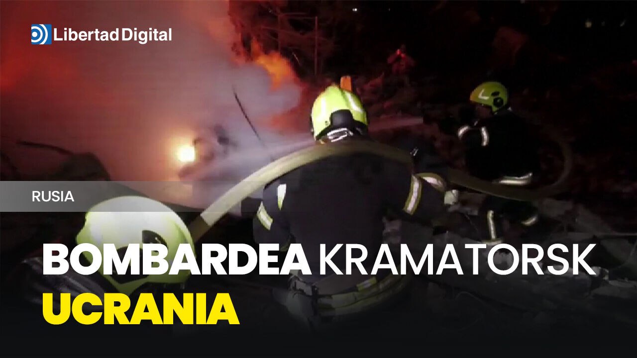 Rusia bombardea la cuidad ucraniana Kramatorsk