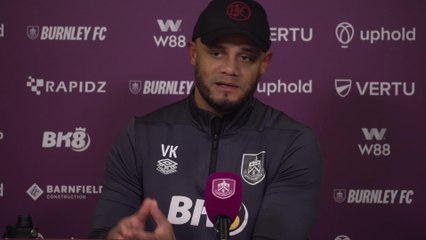 Burnley's Kompany on relegation battle and crucial clash with Crystal Palace (Full Presser)