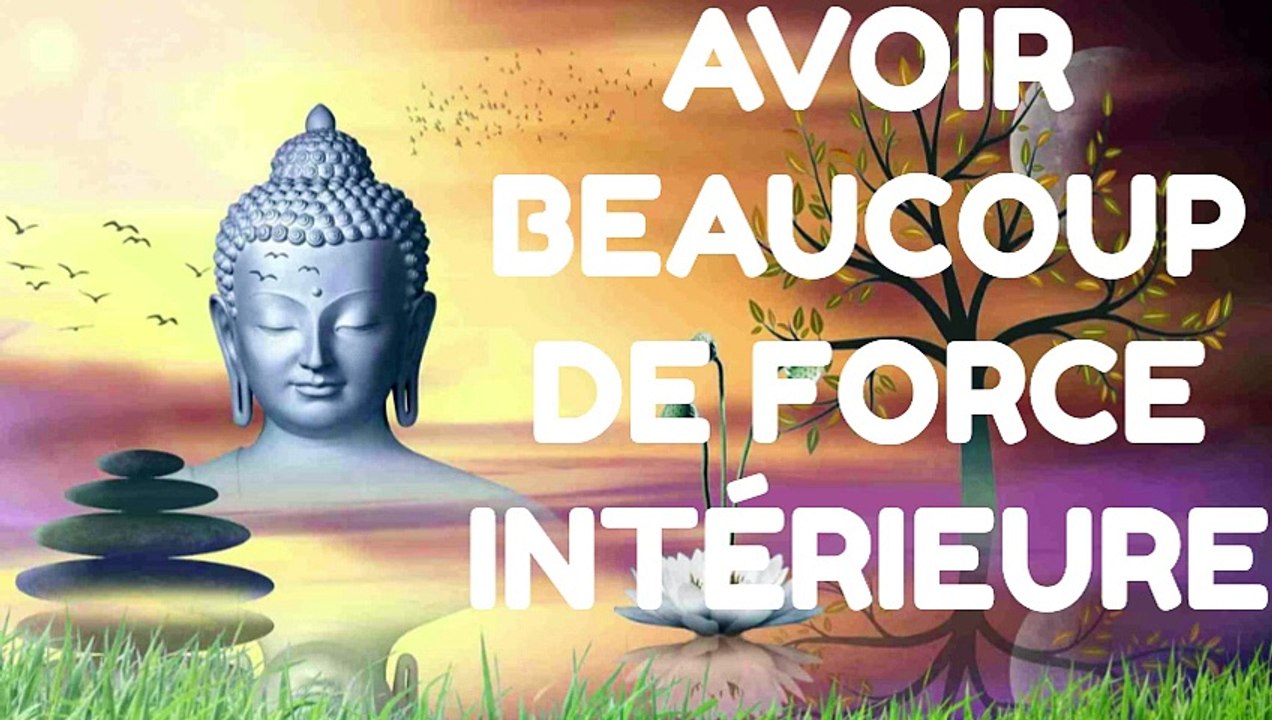 AVOIR BEAUCOUP DE FORCE INTÉRIEURE