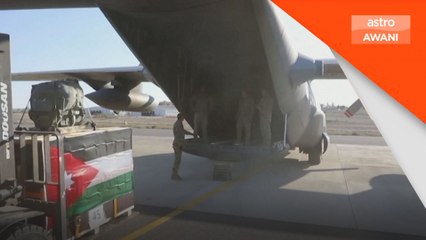 UK, Jordan hantar bantuan kemanusiaan melalui udara untuk Gaza