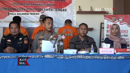 Ditresnarkoba Polda Sulteng Musnahkan 3 Kilogram Sabu
