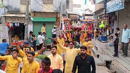 Khatu Shyam Baba's trail journey taken out