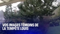 Tempête Louis: vos images des rafales de vent