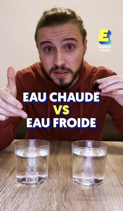 Eau chaude VS eau froide