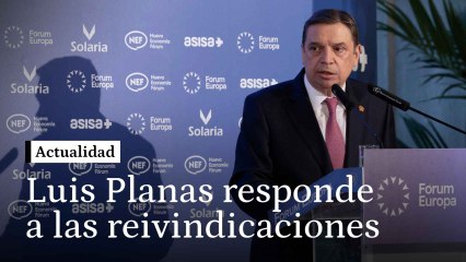 Luis planas: "Hay un problema de competencia desleal" con terceros países en la regulación de fitosanitarios