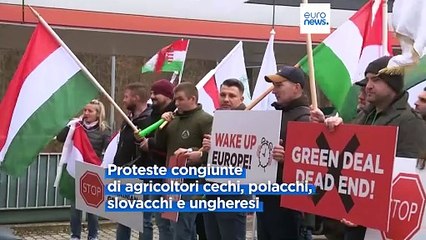 Agricoltori cechi e polacchi contro le merci ucraine, Tusk: La consegna di armi non sarà compromessa