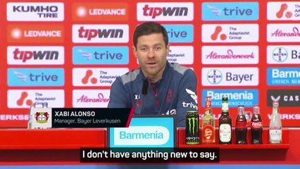 Xabi Alonso responds to Liverpool and Bayern links