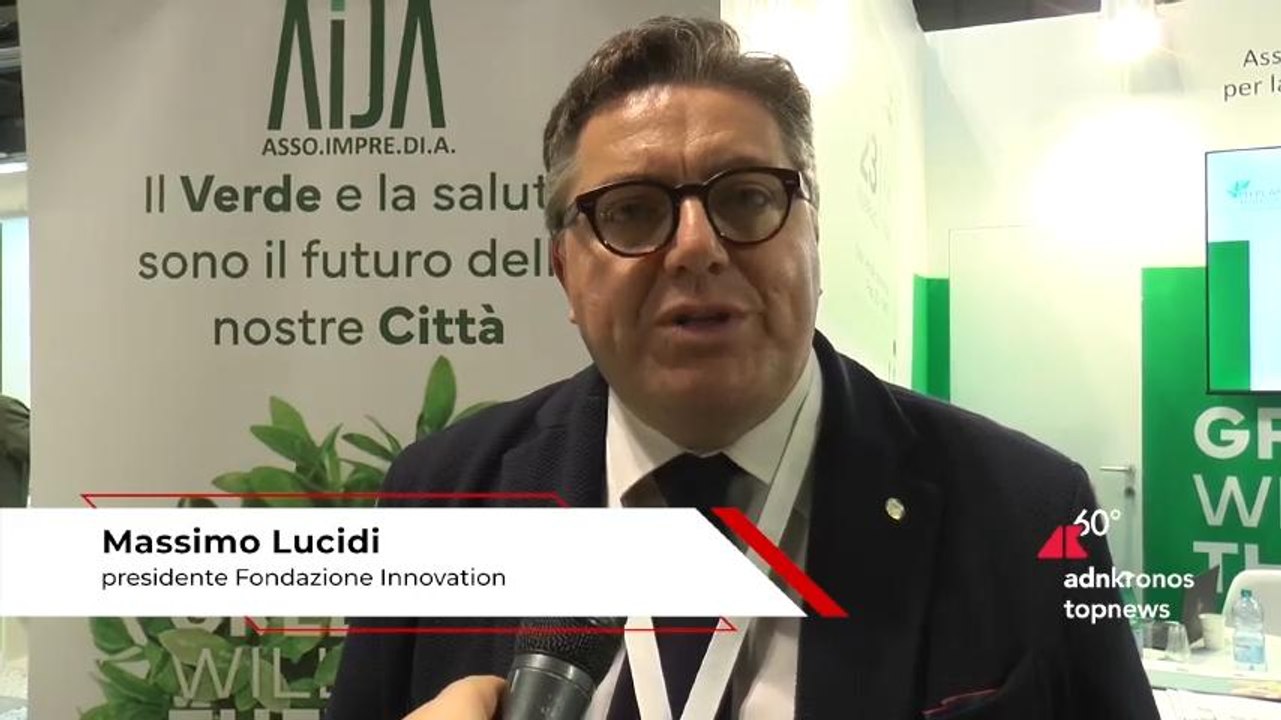 MyPlant & Garden, Lucidi (Fondazione Innovation): “Città più verdi per rivincita territorio”
