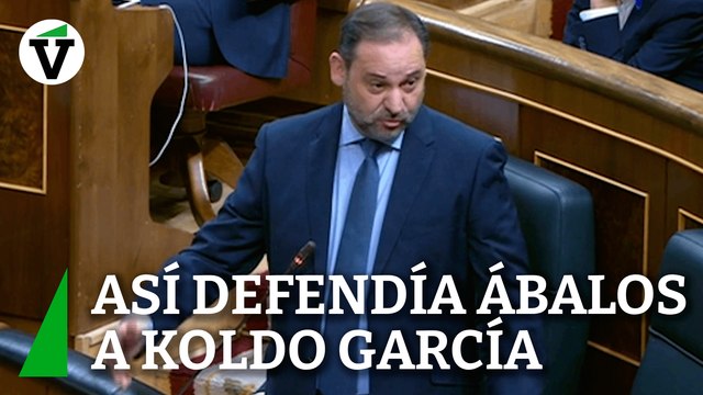 Así defendió Ábalos a su amigo Koldo en el Congreso: Quizá en el futuro se avergüence