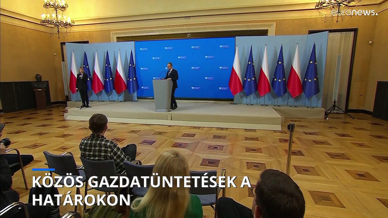 Közös tiltakozást tartanak a cseh, lengyel, szlovák és magyar gazdák