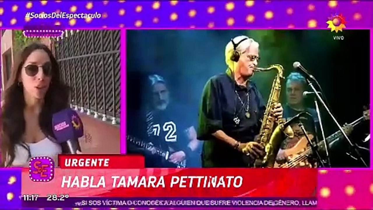 Tamara Pettinato defendió a su padre tras la denuncia de abuso sexual