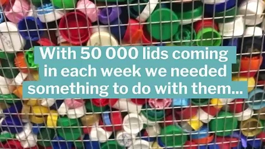 Learn more about the incredible work of Lids4Kids which has saved more than 100 million lids from landfill