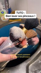 TUTO : bien laver ses pinceaux de maquillage