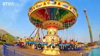 Flying Carousel Ride at Wet N Joy Amusement Park - Lonavala