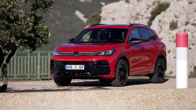 Is it your dream SUV, With Persimmon Red Color , New Volkswagen Tiguan SUV 2025