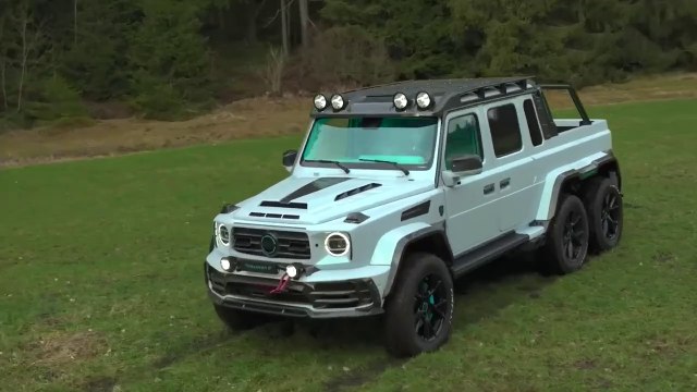 Three Axles, 1.37 Meters, 900 PS and 1.200 Nm Torque , New MANSORY Gronos 6x6 P900 2024