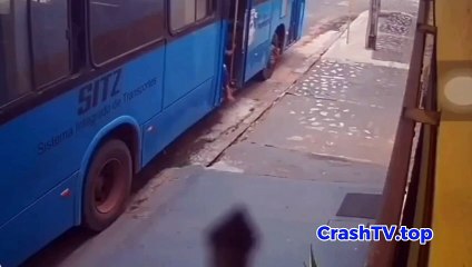 Disabled Man Ran Over By Bus
