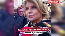 Eski Başbakan Tansu Çiller'den Murat Kurum'a destek: İstanbullu bu heyecanı arıyordu, hayırlı olsun