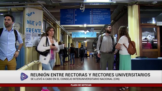REUNIÓN ENTRE RECTORAS Y RECTORES UNIVERSITARIOS