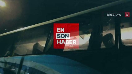 Brezilya'da takım otobüsüne bombalı saldırı