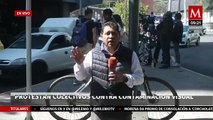 Colectivos protestan contra contaminación visual en la alcaldía Miguel Hidalgo