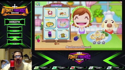 Cooking Mama Cookstar Vegetarian Mushroom Shumai