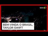 Taylor Swift ganha projeção no Cristo Redentor