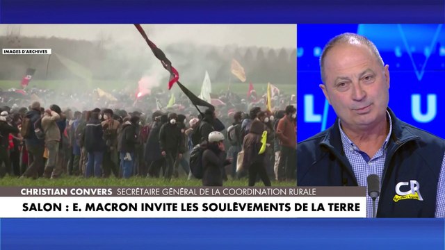 Christian Convers : «Nous ne venons pas au salon de l’agriculture pour ça»