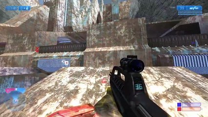 Halo 2 Classic Big Team - Big Team CTF on Containment