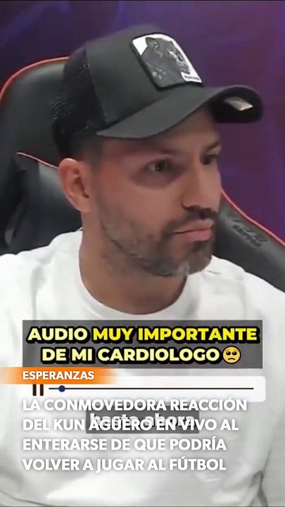 Conmovedora reacción del Kun