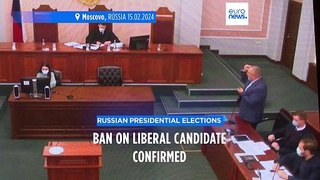 Liberal candidate Boris Nadezhdin banned from Russian presidential election