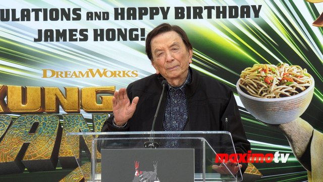 James Hong Speech at his Handprint and Footprint Ceremony