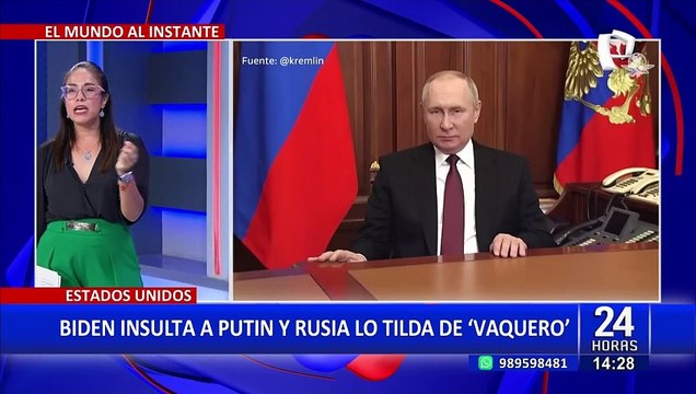 Joe Biden llama a Vladimir Putin “loco hijo de p...”: así reaccionó el Kremlin