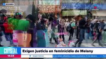 Colectivos feministas exigen justicia por el feminicidio de Melany
