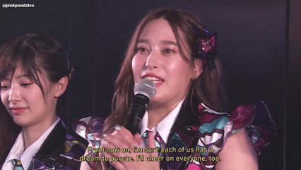 [ENG] 210620 AKB48 12th Gen 10th Anniversary Live - Ending MC