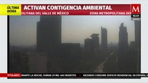 Activan contingencia ambiental en zona Metropolitana del Valle de México