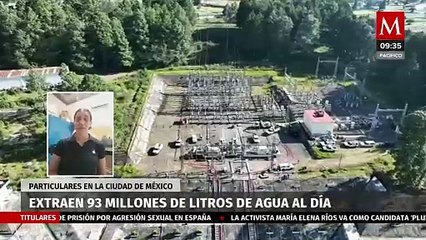 Hay que ajustar distribución de agua y establecer límites de extracción: experta UNAM