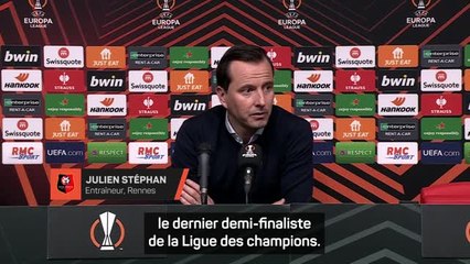 Rennes - Stéphan : “Peut-être la plus belle victoire dans l'histoire européenne du club”