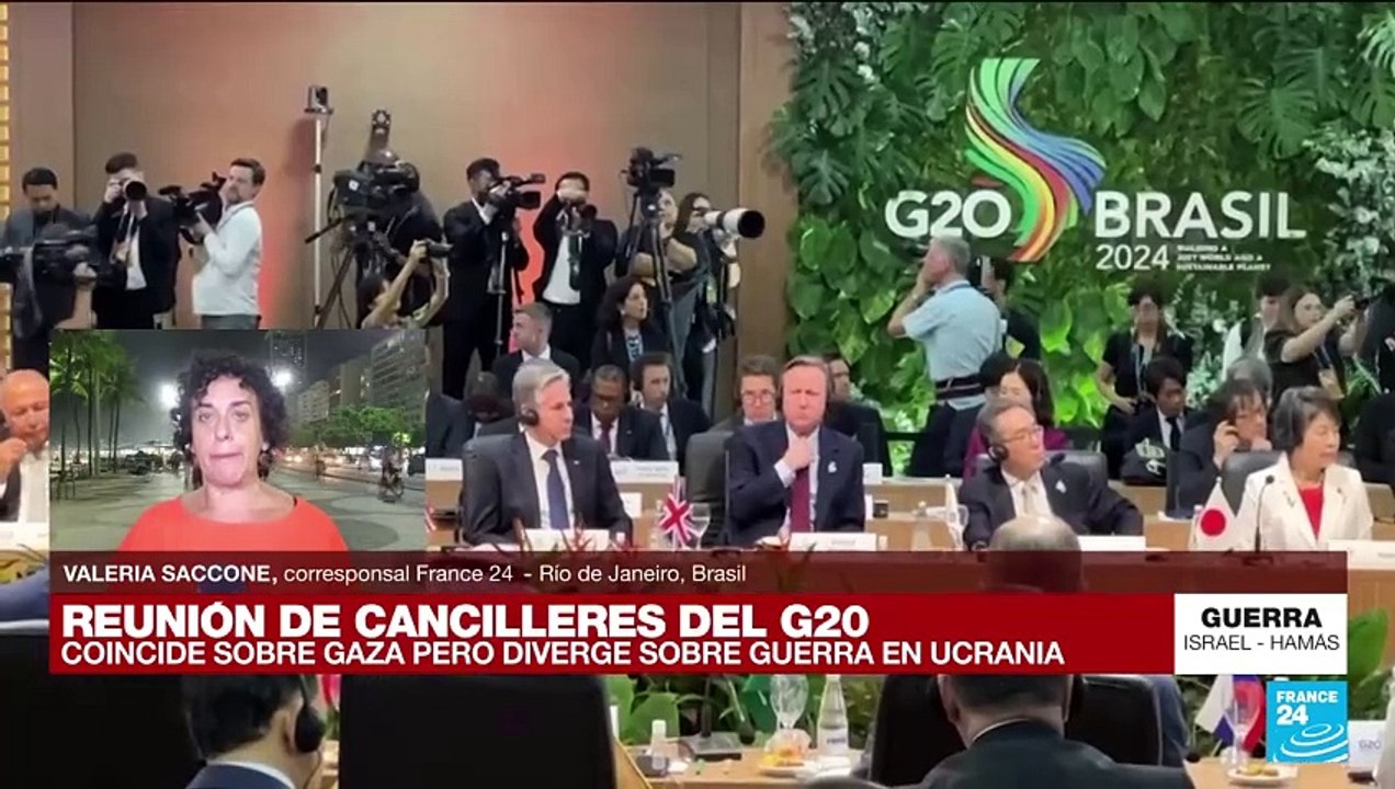 Informe desde Río de Janeiro: cancilleres del G...
