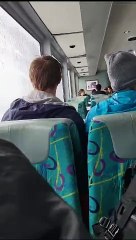 Water Breaks Through Windows During Catamaran Excursion