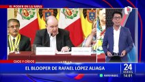 Rafael López Aliaga protagoniza divertido incidente durante la inauguración del agua potable en SJL