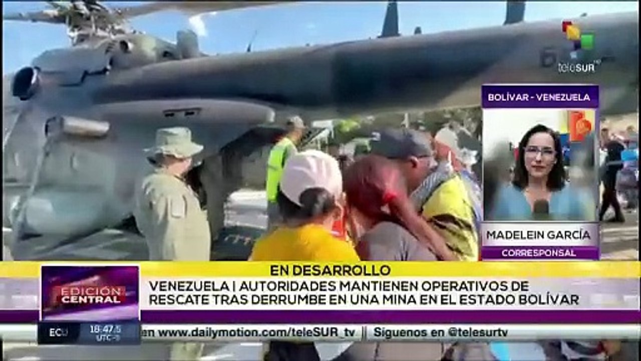 Autoridades mantienen operativos de rescate