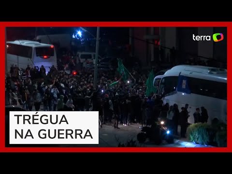 Em 1º acordo de trégua na guerra, Hamas liberta 24 reféns, e Israel solta 39 prisioneiros palestinos