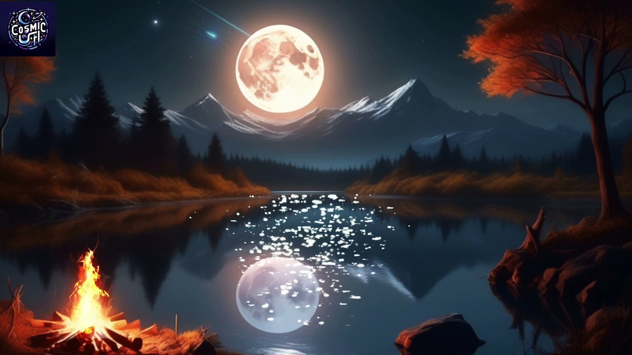 Nightfall Peace  | Cosmic Lo-Fi | Chill Beats for Relaxing Sleep