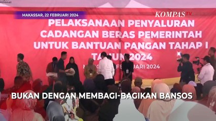 Ganjar Singgung Bagi-bagi Bansos saat Lonjakan Harga Beras