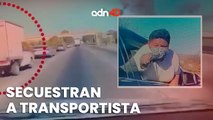 Secuestran a transportista en la México-Querétaro, ¿hasta cuando habrá seguridad en los caminos?