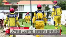 Ayudar sin mirar a quién: los bomberos GEOS de La Paz 